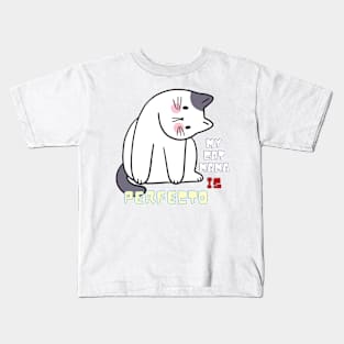 My Cat MAMA Is Perfecto Kids T-Shirt